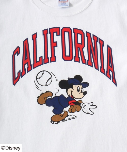 Champion(チャンピオン)の「Champion REVERSE WEAVE <ミッキーマウス> スポーツデザインプリントTシャツ(Tシャツ/カットソー・メンズ・ホワイト系その他/ネイビー/ホワイト/グレー系その他/グレー系その他2/ブラック・L/M/S)」の12枚目の写真