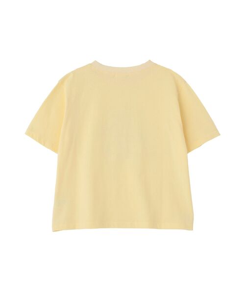 CRAFT STANDARD BOUTIQUE(クラフトスタンダードブティック)の「フロッキープリントTシャツ(Tシャツ/カットソー・レディース・ライトイエロー/ホワイト系その他/ブラウン・FREE)」の21枚目の写真