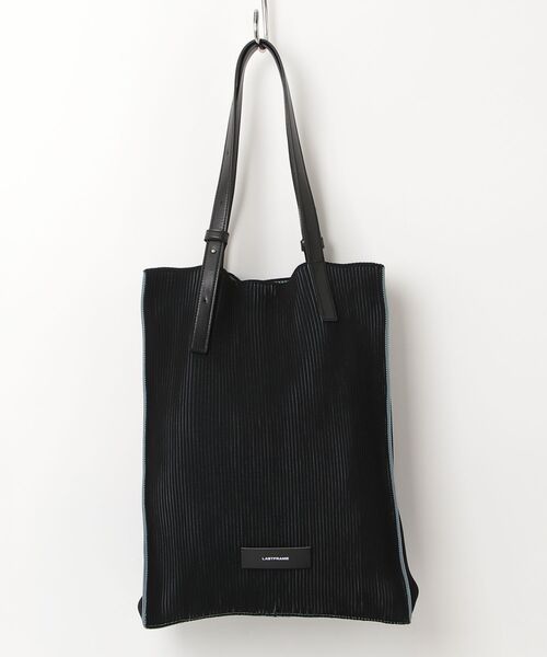LASTFRAME(ラストフレーム)の「【LASTFRAME】KASANE TOTE(トートバッグ・メンズ・ブラック・FREE)」の1枚目の写真