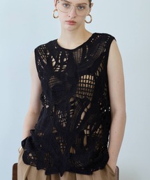 Crochet Flower Lace Top