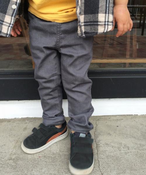 coen(コーエン)の「【coen kids】イージースキニーパンツ16SS(100~150cm)(その他パンツ・キッズ・グレー/ライトブルー/ネイビー・100/110/140/130/120/150)」の2枚目の写真