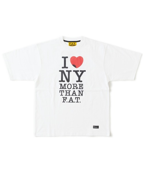 FAT(エフエイティー)の「LOVee(Tシャツ/カットソー・メンズ・ブラック/ホワイト・FAT(XL)/SKINNY(L))」の1枚目の写真