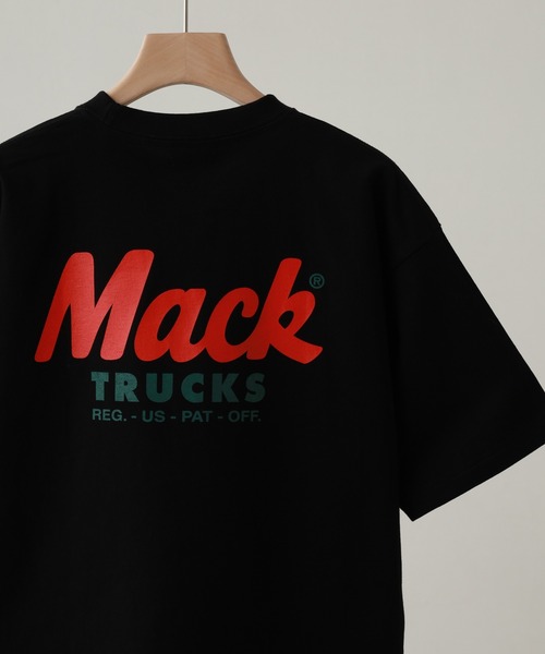 MACK TRUCKS(マックトラックス)の「TEE 半袖(Tシャツ/カットソー・メンズ・ホワイト/ブラック・MEDIUM/LARGE/X-LARGE)」の2枚目の写真