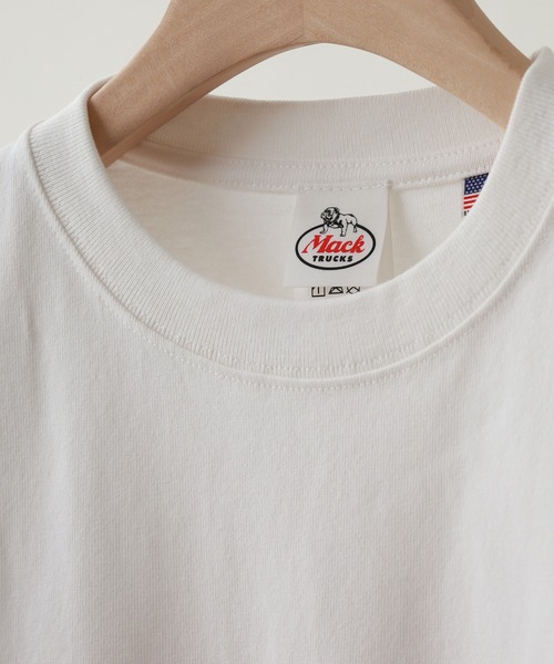 MACK TRUCKS(マックトラックス)の「TEE 半袖(Tシャツ/カットソー・メンズ・ホワイト/ブラック・MEDIUM/LARGE/X-LARGE)」の6枚目の写真