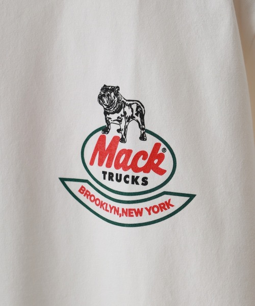MACK TRUCKS(マックトラックス)の「TEE 半袖(Tシャツ/カットソー・メンズ・ホワイト/ブラック・MEDIUM/LARGE/X-LARGE)」の7枚目の写真