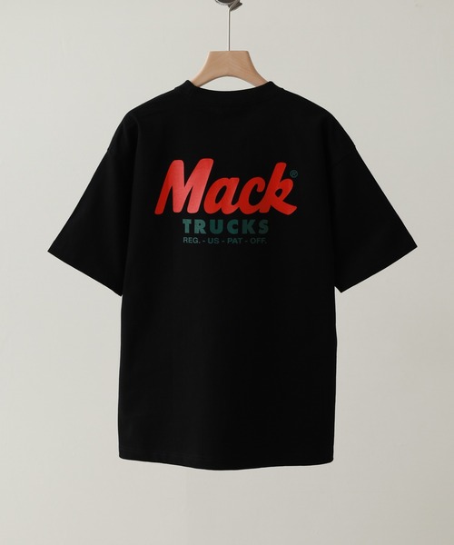 MACK TRUCKS(マックトラックス)の「TEE 半袖(Tシャツ/カットソー・メンズ・ホワイト/ブラック・MEDIUM/LARGE/X-LARGE)」の4枚目の写真