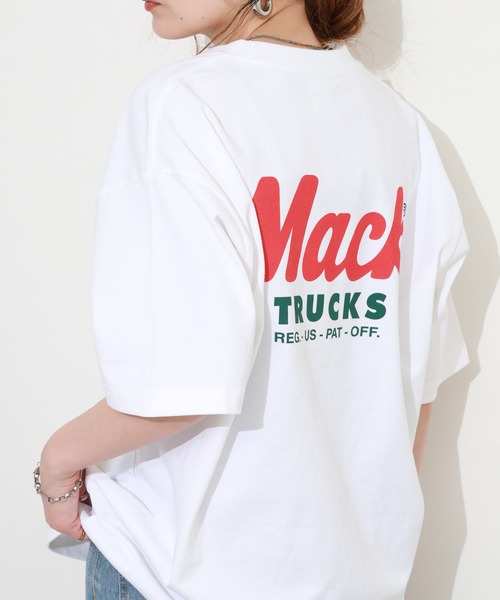 MACK TRUCKS(マックトラックス)の「TEE 半袖(Tシャツ/カットソー・メンズ・ホワイト/ブラック・MEDIUM/LARGE/X-LARGE)」の15枚目の写真
