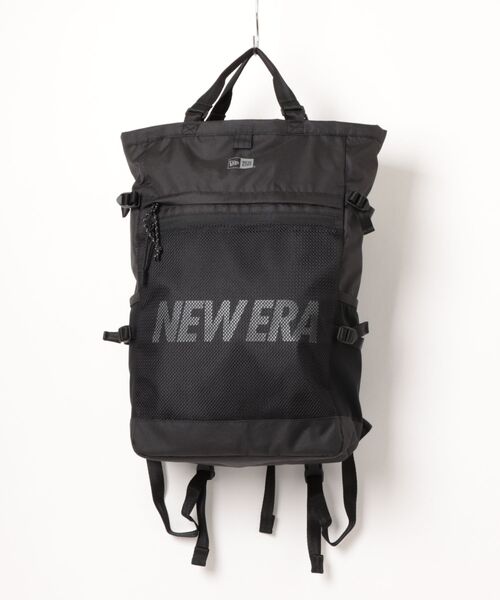 NEW ERA(ニューエラ)の「NEWERA ニューエラ エクスプローラー トートバッグ 22L 150D NEW ERAロゴ(トートバッグ・メンズ・ブラック・FREE)」の1枚目の写真
