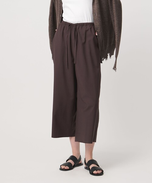 LOEFF＞トロピカルウール ガウチョ パンツ（その他パンツ）｜LOEFF