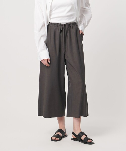 LOEFF(ロエフ)の「<LOEFF>トロピカルウール ガウチョ パンツ(その他パンツ・レディース・ブラウン系/ブラック/ワイン・0/1)」の7枚目の写真