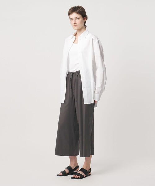 LOEFF(ロエフ)の「<LOEFF>トロピカルウール ガウチョ パンツ(その他パンツ・レディース・ブラウン系/ブラック/ワイン・0/1)」の9枚目の写真