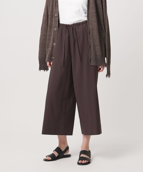 LOEFF(ロエフ)の「<LOEFF>トロピカルウール ガウチョ パンツ(その他パンツ・レディース・ブラウン系/ブラック/ワイン・0/1)」の10枚目の写真