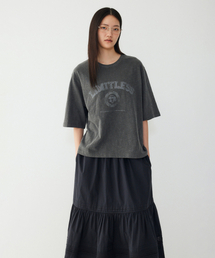 LIMITLESS ダイング 半袖Tシャツ_チャコール 9176222988