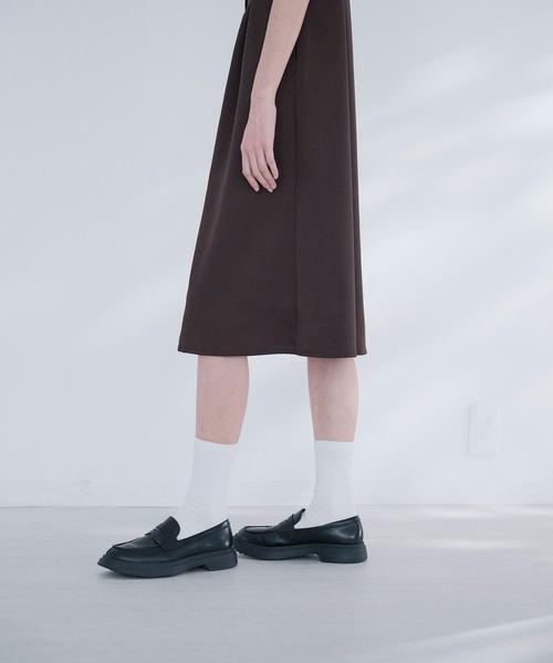 Nora Lily elle(ノラリリーエル)の「calm dress(ワンピース・レディース・ブラウン/ネイビー・FREE)」の17枚目の写真