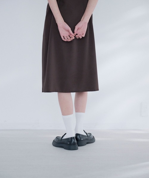 Nora Lily elle(ノラリリーエル)の「calm dress(ワンピース・レディース・ブラウン/ネイビー・FREE)」の18枚目の写真