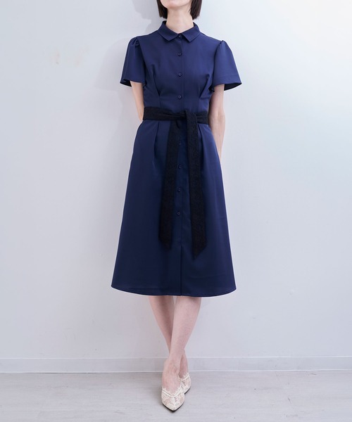 Nora Lily elle(ノラリリーエル)の「calm dress(ワンピース・レディース・ブラウン/ネイビー・FREE)」の21枚目の写真