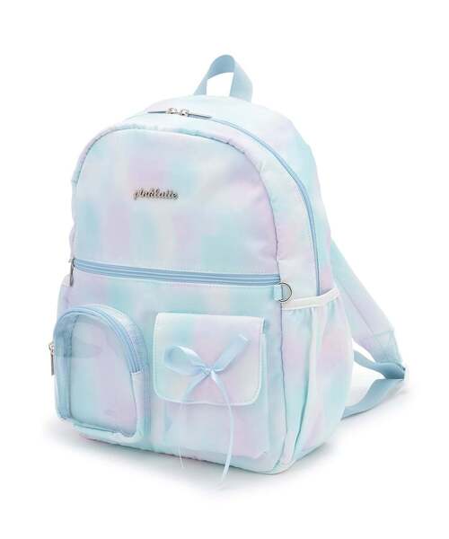 桜様リクエスト ハンドメイド　リュック、ポーチ 高密ポケットリュック（バックパック/リュック）｜PINK-latte