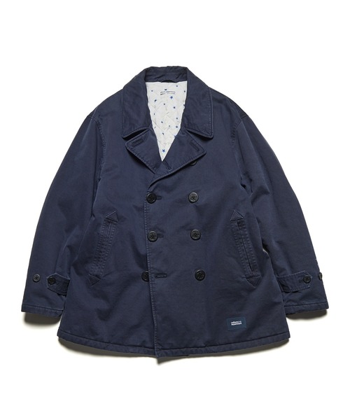 uniform experiment カラーチャートピーコート ネイビー MILITARY PEA COAT（ピーコート）｜uniform experiment（ユニフォーム