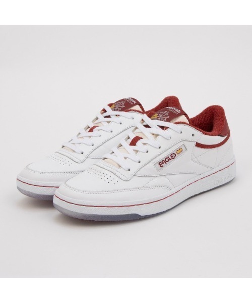 Reebok(リーボック)の「【別注】クラブシー ヴィンテージ イーグルス / CLUB C 85 VINTAGE EAGLES(スニーカー・メンズ・ホワイト×レッド・24.5cm/23.5cm/25.0cm/24.0cm/23.0cm/22.5cm/28.0cm/27.5cm/27.0cm/26.5cm/26.0cm/25.5cm/29.0cm/28.5cm)」の13枚目の写真