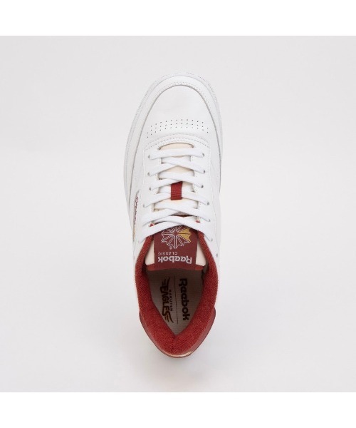 Reebok(リーボック)の「【別注】クラブシー ヴィンテージ イーグルス / CLUB C 85 VINTAGE EAGLES(スニーカー・メンズ・ホワイト×レッド・24.5cm/23.5cm/25.0cm/24.0cm/23.0cm/22.5cm/28.0cm/27.5cm/27.0cm/26.5cm/26.0cm/25.5cm/29.0cm/28.5cm)」の14枚目の写真