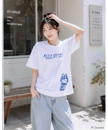 キップゴーイングTシャツホワイト