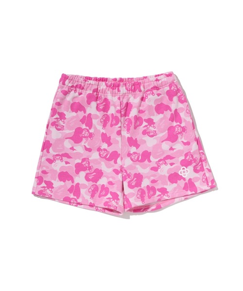 BABY LISA ABC CAMO SWEAT SHORTS（スウェットパンツ）｜A BATHING APE