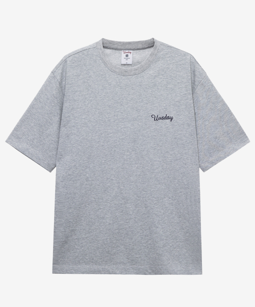 MINDBRIDGE（マインドブリッジ）の「[UNS]ドゥグッド_バックポイントオーバーサイズ半袖Tシャツ - 3カラー（Tシャツ/カットソー・メンズ・ライトブラウン/オートミール/グレー・100/105/110/95）」の9枚目の写真