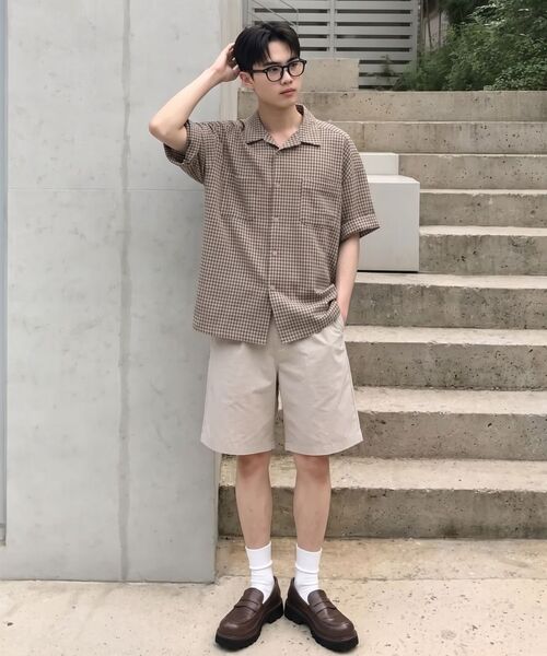 LETTERCOMO(レテルコモ)の「エッセンシャルイージーバンディングショーツサンド(その他パンツ・レディース・サンドベージュ・MEDIUM/LARGE)」の8枚目の写真