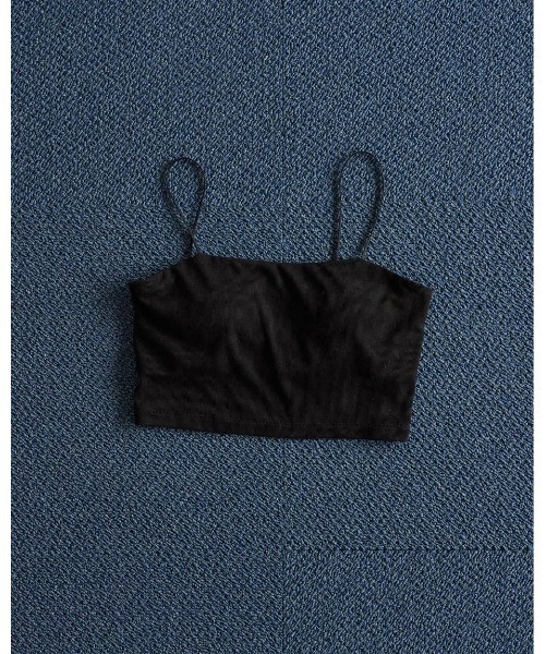 anuke(アンヌーク)の「anuke Padin Half Camisole(キャミソール・レディース・ブラック/ブラウン/ホワイト・FREE)」の5枚目の写真