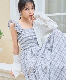 WILLSELECTION | 【6/26(fri)発売】フリルショルダーシャーリングティアードワンピース(ワンピース)
