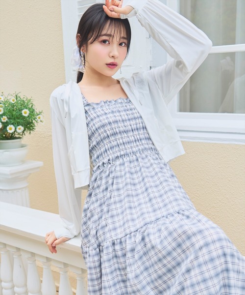 WILLSELECTION(ウィルセレクション)の「【6/26(fri)発売】フリルショルダーシャーリングティアードワンピース(ワンピース・レディース・ピンク系その他/ピンク/ホワイト系その他/ブラック/ブルー系その他・FREE)」の18枚目の写真