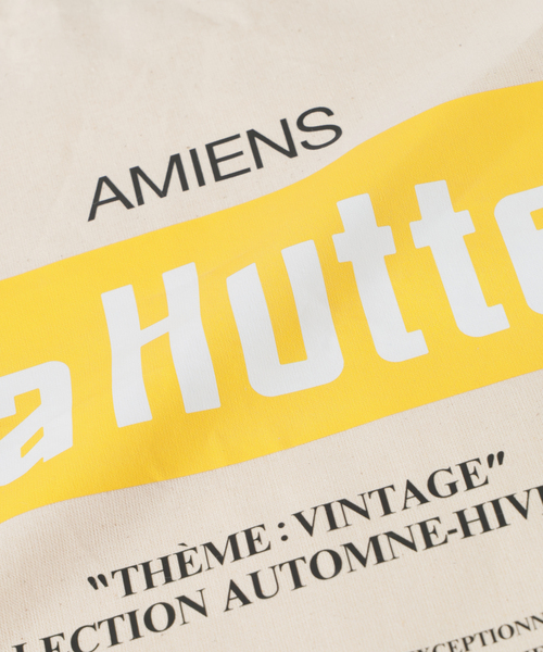 LE TALON(ルタロン)の「La Hutte/ラユット yellow box logo tote(トートバッグ・レディース・アイボリー・FREE)」の12枚目の写真