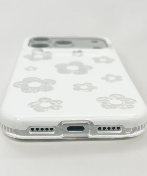 Fun & Daily(ファンアンドデイリー)の「Light Flower iPhone 17 Pro ProMax Case : アイフォンケース(スマホケース/カバー・レディース・ブラック/ホワイト・iPhone 17 Pro/iPhone 17/iPhone 17 Pro Max/iPhone 16 Pro/iPhone 16 Pro Max/iPhone 16)」の9枚目の写真