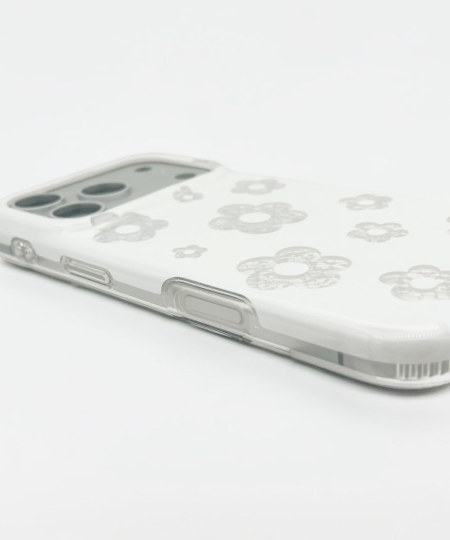 Fun & Daily(ファンアンドデイリー)の「Light Flower iPhone 17 Pro ProMax Case : アイフォンケース(スマホケース/カバー・レディース・ブラック/ホワイト・iPhone 17 Pro/iPhone 17/iPhone 17 Pro Max/iPhone 16 Pro/iPhone 16 Pro Max/iPhone 16)」の8枚目の写真