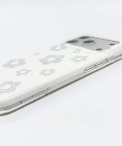 Fun & Daily(ファンアンドデイリー)の「Light Flower iPhone 17 Pro ProMax Case : アイフォンケース(スマホケース/カバー・レディース・ブラック/ホワイト・iPhone 17 Pro/iPhone 17/iPhone 17 Pro Max/iPhone 16 Pro/iPhone 16 Pro Max/iPhone 16)」の7枚目の写真