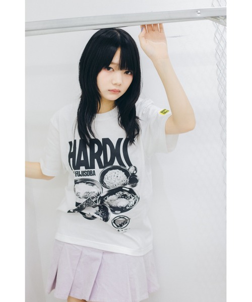 ハードコアチョコレート(ハードコアチョコレート)の「名代 富士そば (そば粉ホワイト)(Tシャツ/カットソー・メンズ・ホワイト・X-LARGE/LARGE/XX-LARGE)」の4枚目の写真
