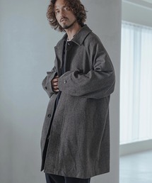 Magine（マージン）の「mj11743-Herringbone Tweed Oversized Balmacaan Coat バルマカンコート(MGN-263-013)（その他アウター）」
