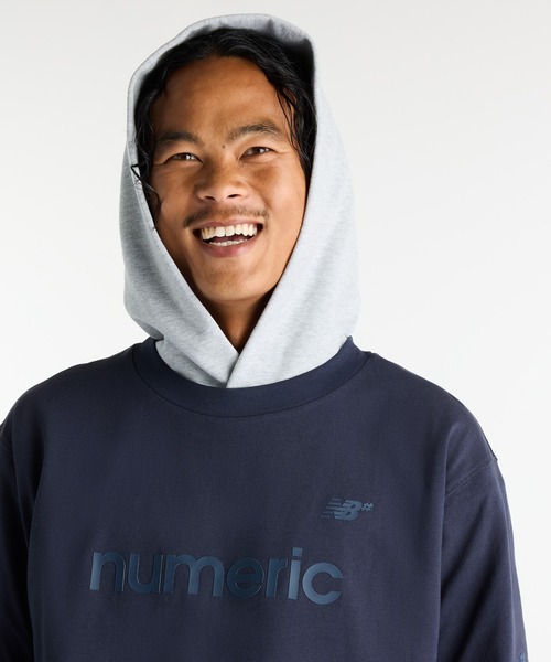 NEW BALANCE（ニューバランス）の「Numeric ショートスリーブTシャツ（Tシャツ/カットソー・メンズ・スミクロ/カーキブラウン/ボルドー・LARGE/MEDIUM/XX-LARGE/SMALL/X-LARGE）」の17枚目の写真