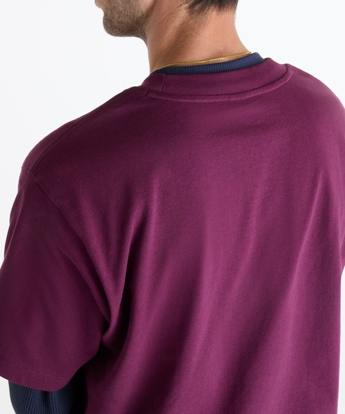 NEW BALANCE（ニューバランス）の「Numeric ショートスリーブTシャツ（Tシャツ/カットソー・メンズ・スミクロ/カーキブラウン/ボルドー・LARGE/MEDIUM/XX-LARGE/SMALL/X-LARGE）」の6枚目の写真