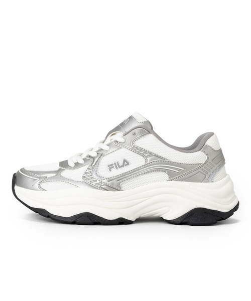 FILA(フィラ)の「ALPHA RAY / アルファレイ(スニーカー・レディース・ホワイト・26.0cm/27.0cm/28.0cm/23.0cm/24.0cm/25.0cm)」の4枚目の写真