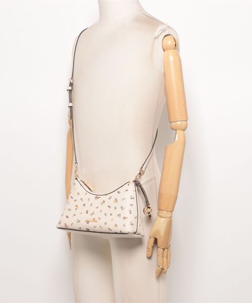MICHAEL KORS（マイケルコース）の「SAMMY フローラルプリント コンバーチブル クロスボディバッグ スモール（ショルダーバッグ・レディース・ベージュ系・FREE）」の2枚目の写真