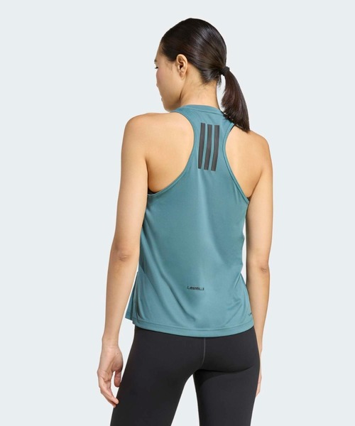 adidas(アディダス)の「Les Mills グラフィック タンクトップ / アディダス adidas(タンクトップ・レディース・グリーン・SMALL/LARGE/XX-LARGE/X-LARGE/MEDIUM/X-SMALL)」の2枚目の写真