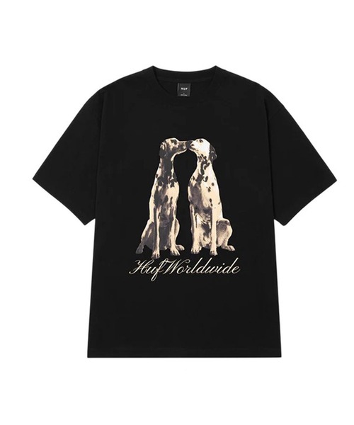 HUF(ハフ)の「HUF Tシャツ dog(Tシャツ/カットソー・メンズ・ベージュ系その他/ブラック・MEDIUM/LARGE/X-LARGE/SMALL)」の2枚目の写真