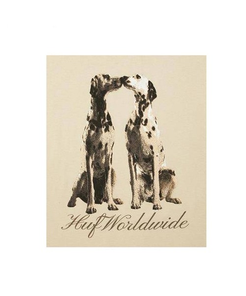 HUF(ハフ)の「HUF Tシャツ dog(Tシャツ/カットソー・メンズ・ベージュ系その他/ブラック・MEDIUM/LARGE/X-LARGE/SMALL)」の3枚目の写真