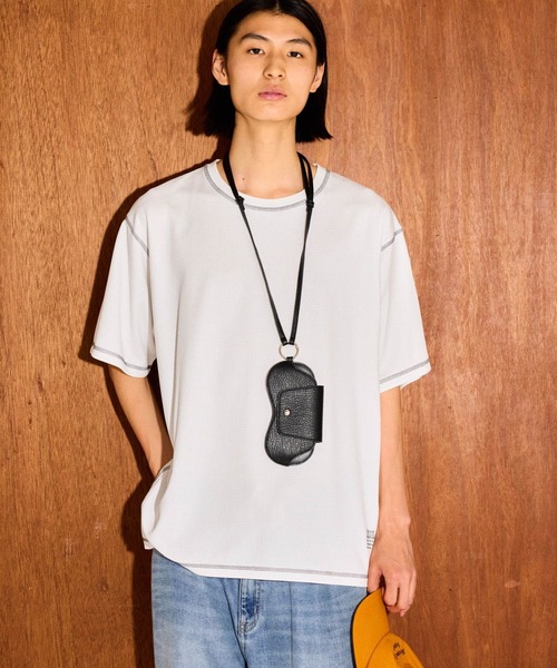 LAKOLE(ラコレ)の「<機能素材>SHAKECOLDカットソー / 902134(Tシャツ/カットソー・メンズ・ホワイト/ブラック/ブルー・MEDIUM/LARGE)」の2枚目の写真