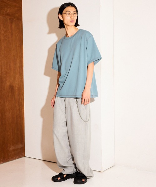 LAKOLE(ラコレ)の「<機能素材>SHAKECOLDカットソー / 902134(Tシャツ/カットソー・メンズ・ホワイト/ブラック/ブルー・MEDIUM/LARGE)」の3枚目の写真