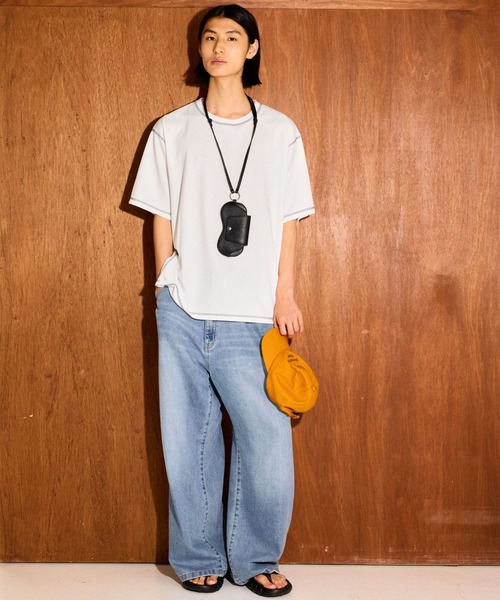 LAKOLE(ラコレ)の「<機能素材>SHAKECOLDカットソー / 902134(Tシャツ/カットソー・メンズ・ホワイト/ブラック/ブルー・MEDIUM/LARGE)」の4枚目の写真
