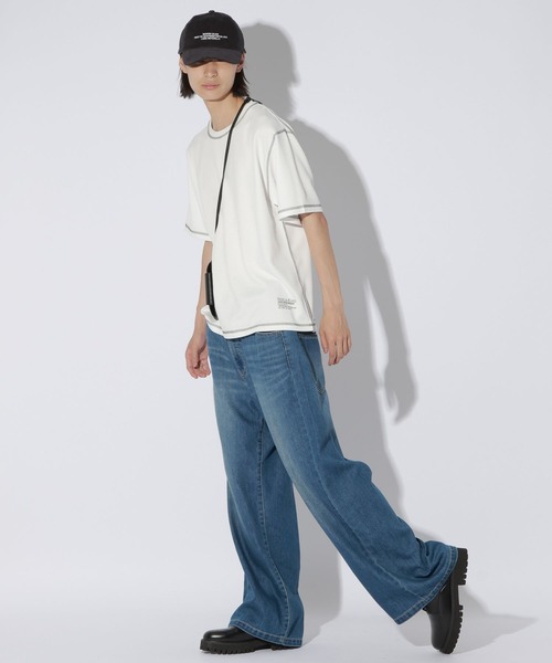 LAKOLE(ラコレ)の「<機能素材>SHAKECOLDカットソー / 902134(Tシャツ/カットソー・メンズ・ホワイト/ブラック/ブルー・MEDIUM/LARGE)」の13枚目の写真