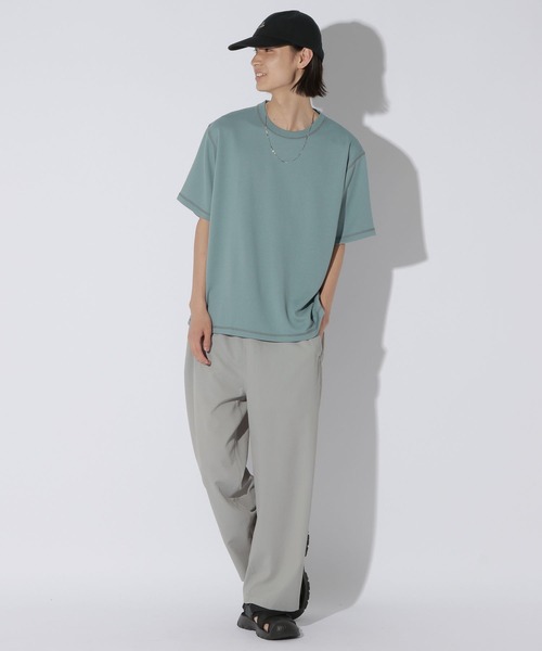 LAKOLE(ラコレ)の「<機能素材>SHAKECOLDカットソー / 902134(Tシャツ/カットソー・メンズ・ホワイト/ブラック/ブルー・MEDIUM/LARGE)」の21枚目の写真