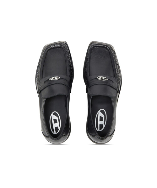DIESEL（ディーゼル）の「メンズ ローファー D-AMBER LOAFER（ローファー・メンズ・ブラック・41/42/43/44/45/40）」の4枚目の写真
